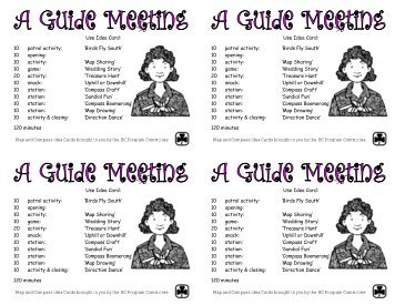 Map Compass Idea Cards - Apr 1 04.pub - Girl Guides of Canada