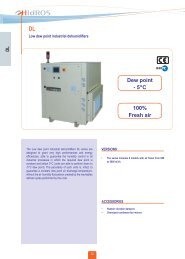 Low Dew Point Industrial Dehumidifiers - HITEX.lv