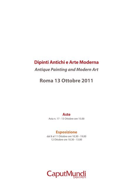 Arte Orientale e Argenti Asian Art and Silver Roma 12 ... - CaputMundi