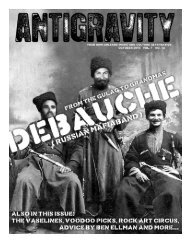 October 2010 (PDF) - Antigravity Magazine