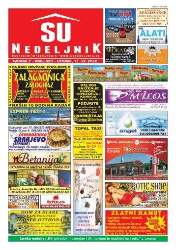 Izreka nedelje: âBiti prirodan, nasmejan i tih, najveÄa ... - Su Nedeljnik