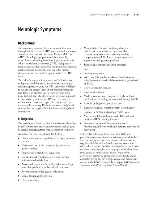 Clinical Manual for Management of the HIV-Infected ... - myCME.com