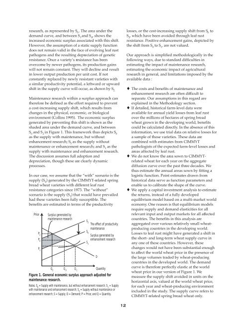 The Economic Impact in Developing Countries of ... - AgEcon Search