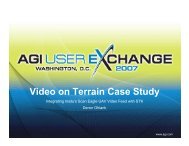 Video on Terrain Case Study - AGI