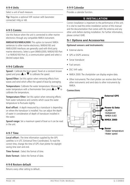 Instruction Manual - GME