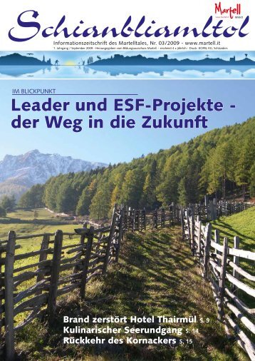 Leader und ESF-Projekte - der Weg in die Zukunft