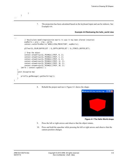 Mali GPU User Interface Engine Application Development Guide