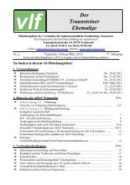Rundbrief - Verband fÃ¼r landwirtschaftliche Fachbildung in Bayern eV