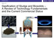 Gasification of Sludge and Biosolids â A Review of ... - pncwa