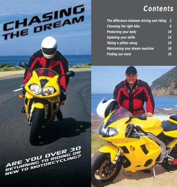 Chasing The Dream Ã¢Â€Â“ Are You Over 30 Returning ... - Right To Ride