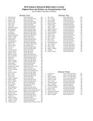 State Individual First Round results for 2010 (pdf)