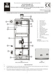 ECONOMAIRE 90 WARM AIR HEATER - Johnson & Starley