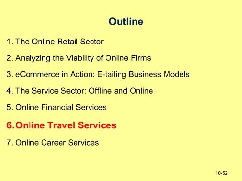 Online retailing and services