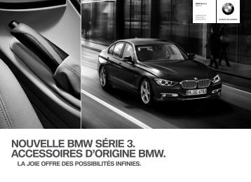 F30 CHfr Titel.indd - BMW Seuils de porte M. -. 10.