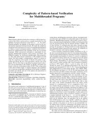 Complexity of Pattern-based Verification for Multithreaded Programs