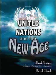 United Nations And The New Age - Way of Life Literature