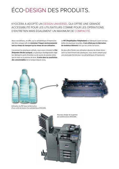 Brochure Environnement - Kyocera