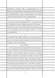 Foglio Protocollo - Provincia del Medio Campidano