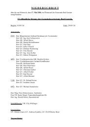 15. plenum 17.05.06.pdf - Gemeinde Bad Gastein