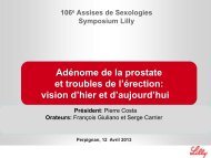 Dysfonction Ã©rectile et hypertrophie bÃ©gnine de prostate - FF3S