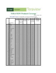 Teraview Guide teraview® quick reference guide - Teranet eXpress