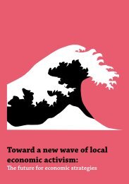 Toward a new wave of local economic activism: - CLES