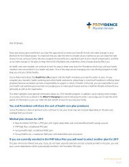 CEO Letter PL 357.indd - Providence Health & Services logo