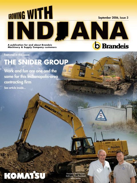 THE SNIDER GROUP - Brandeis Focusing on Solutions magazine