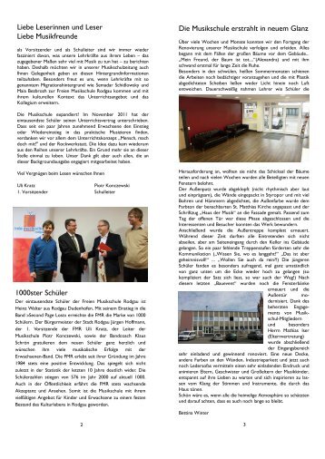 Background 2012-1 - Freie Musikschule Rodgau eV