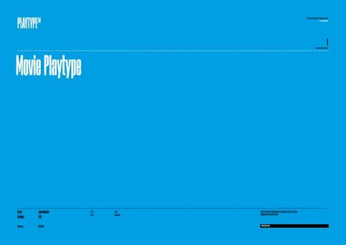 Movie Playtype