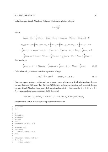 Komputasi untuk Sains dan Teknik - Universitas Indonesia