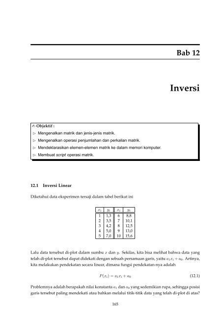 Komputasi untuk Sains dan Teknik - Universitas Indonesia