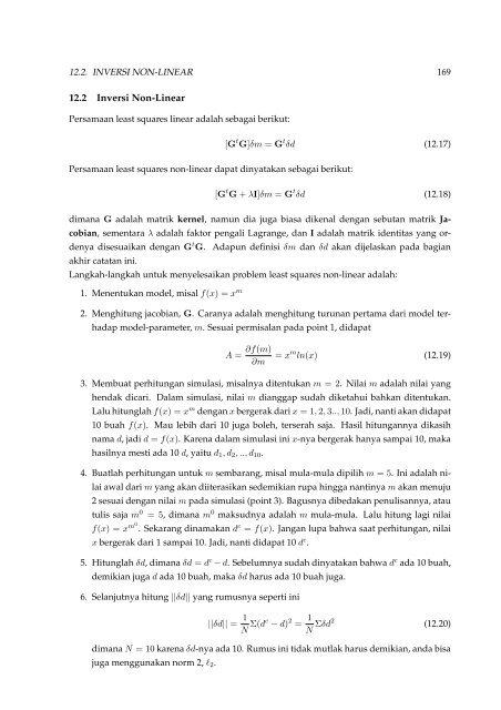 Komputasi untuk Sains dan Teknik - Universitas Indonesia