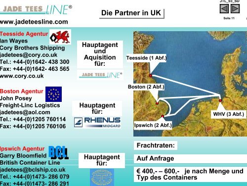 Container Liniendienst Deutschland - England Short ... - Mariko.Ris