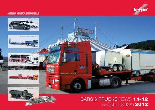 CARS & TRUCKS NEWS 11-12 & COLLECTION 2012 - Herpa