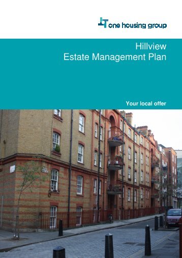 Hillview Estate Management Plan - One Housing Group