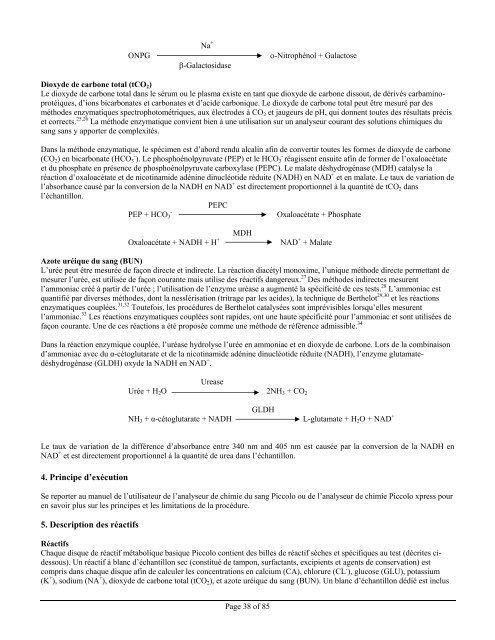 Disque de rÃ©actif mÃ©tabolique basique Piccolo - Abaxis