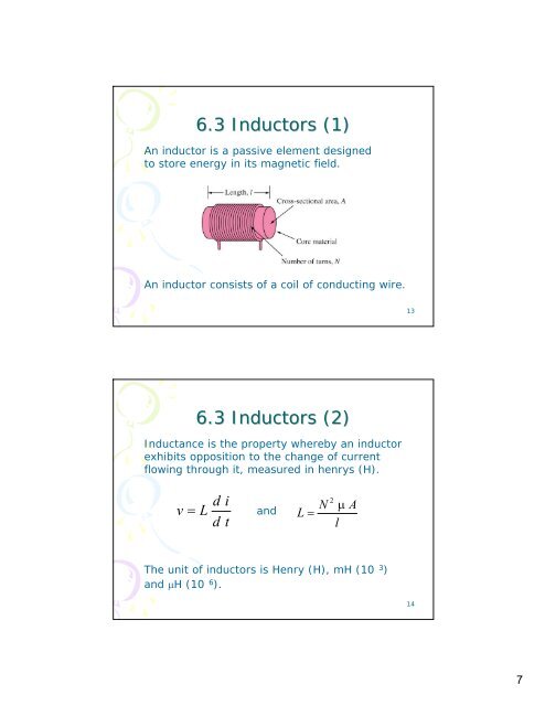 Alexander-Sadiku Fundamentals of Electric Circuits Chapter 6 ...