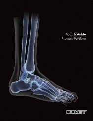 Foot & Ankle Product Portfolio - BMET0119.0 - Biomet