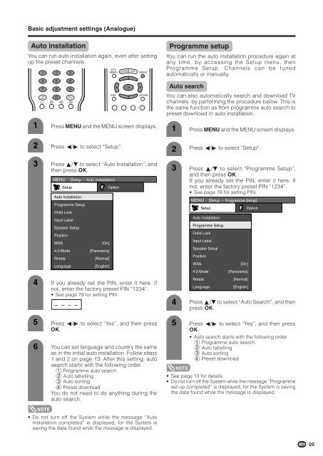 LC/TU-32/37GD1E Operation-Manual GB - HCinema