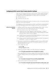 Configuring AX411 Access Point Country-Specific Settings