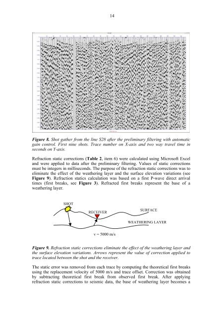 Seismic 2D Reflection Processing and Interpretation of ... - Posiva