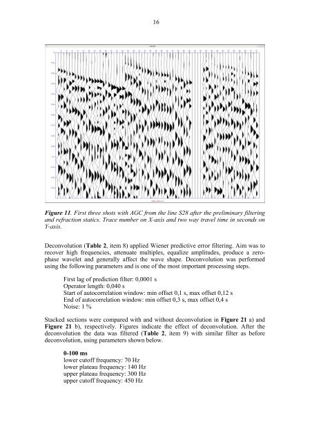 Seismic 2D Reflection Processing and Interpretation of ... - Posiva