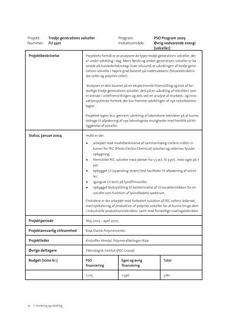 Elkraft Forskning og Udvikling 2004.pdf - Energinet.dk