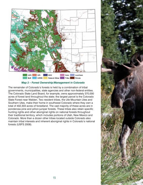 Colorado Statewide Forest Resource Assessment