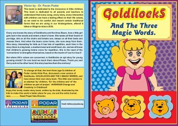 goldilocks and the three magic words - Podar Jumbo Kids Plus
