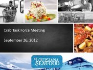 LA Seafood Promotion and Marketing Board activity