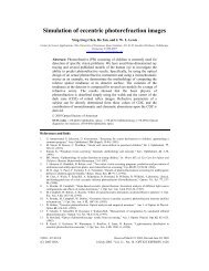 Simulation of eccentric photorefraction images - Center for Laser ...