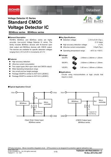 BD48xxx series BD49xxx series : Power Management ICs - Es.co.th