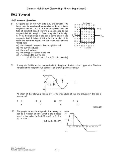 Electromagnetic Induction - ASKnLearn